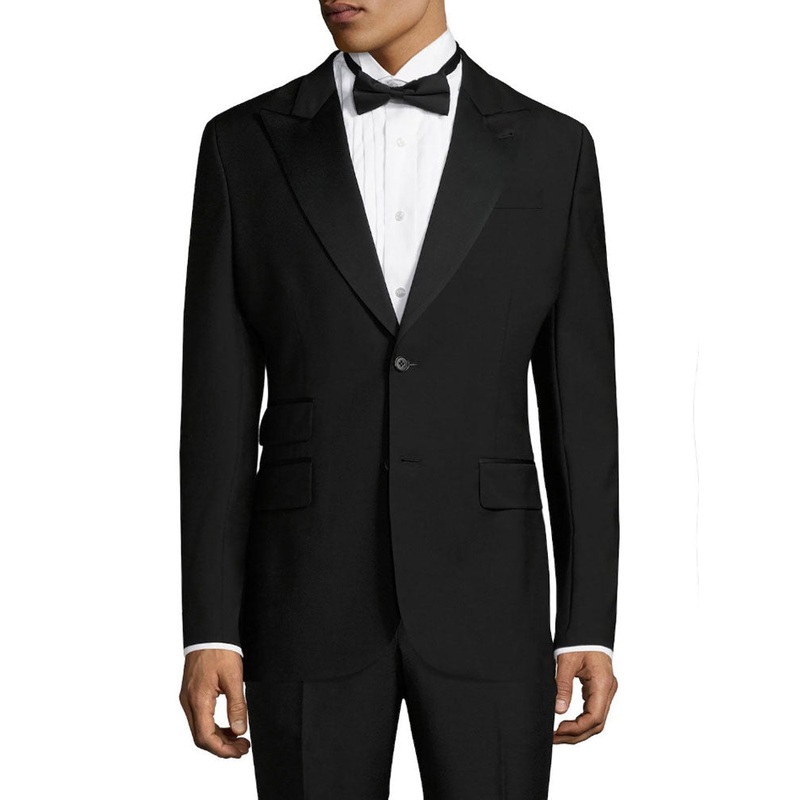 BLK DNM Men’s Black Tux Jacket 9 #MKV301 US 40 $695 NWT US 40 Black