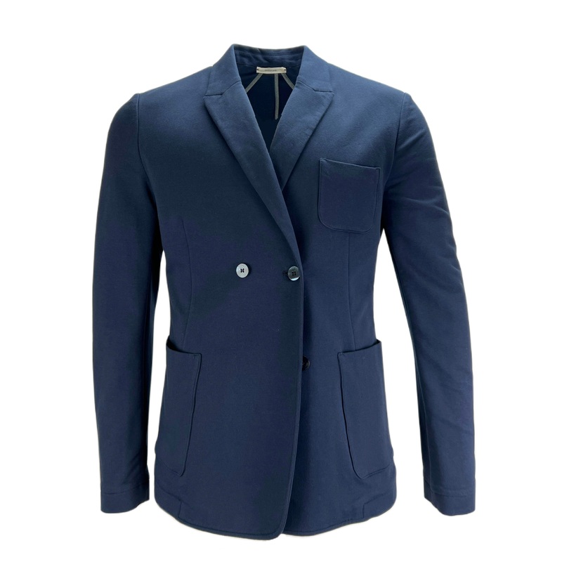 OBVIOUS BASIC Men’s Navy Button Closure Sport Coat Sz XXXL NWT XXXL blue
