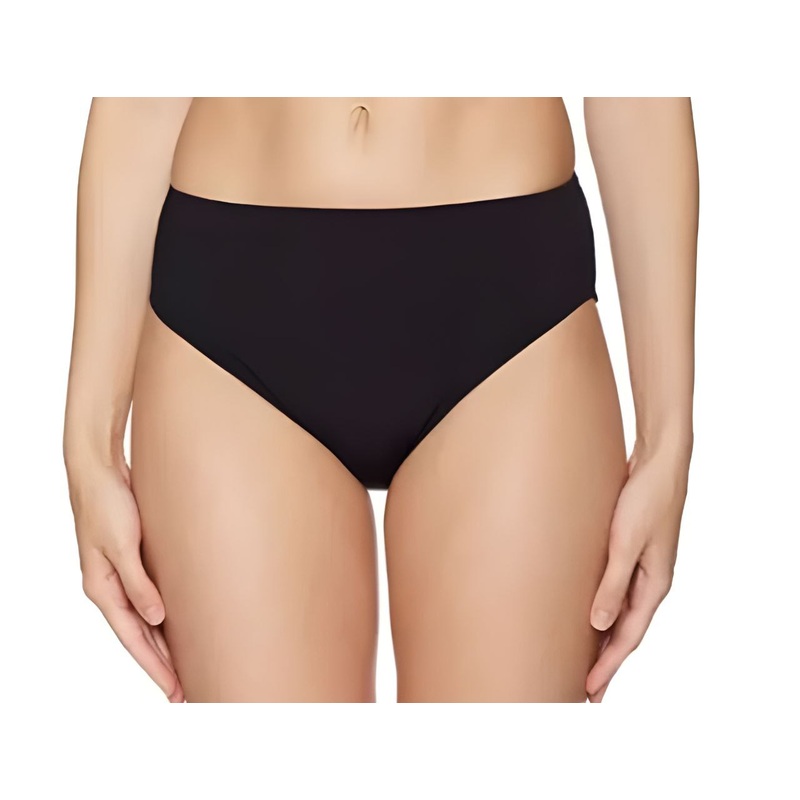 GOTTEX Women’s Black Profile High Rise Swim Bottoms #E837-1P90 10 NWT 10 Black