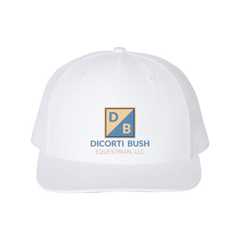 DiCorti Bush Snapback Trucker Cap White