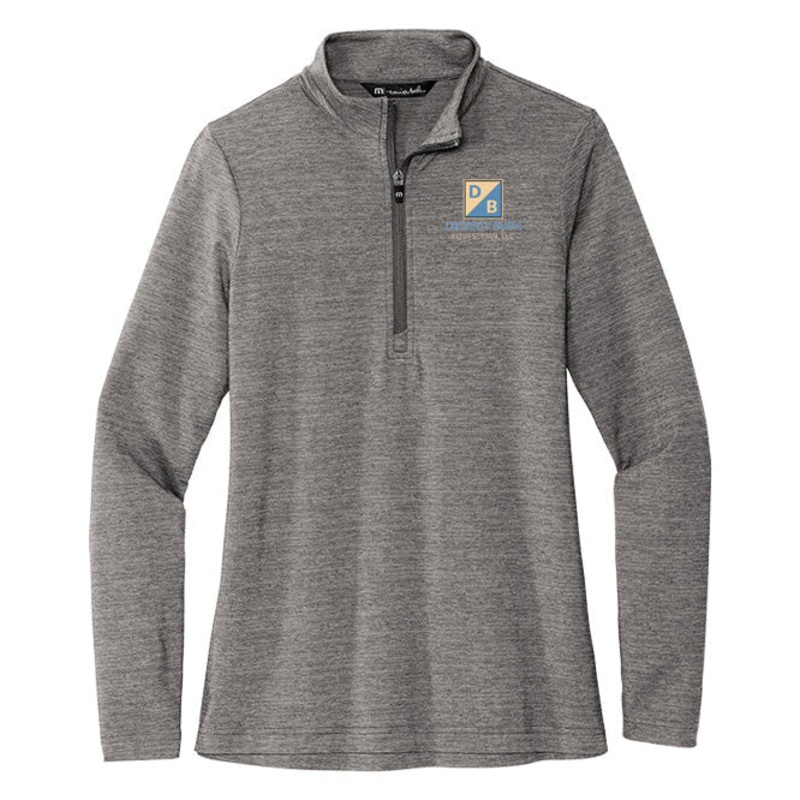 DiCorti Bush Women’s TravisMathew Crestview 1/4-Zip S Black