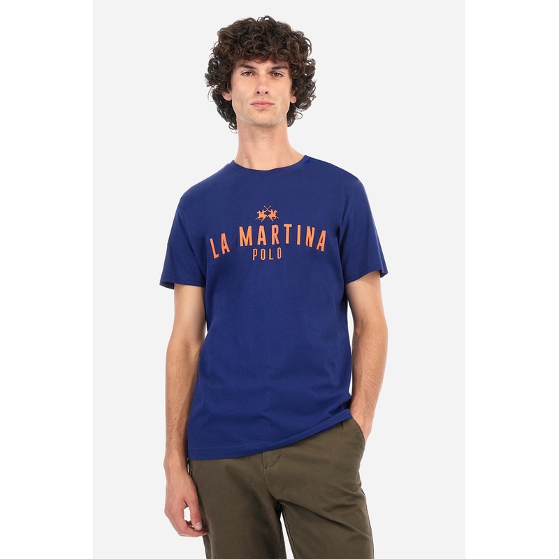 T-Shirt aus Baumwolle, Regular Fit  Zailor Blue Depths S