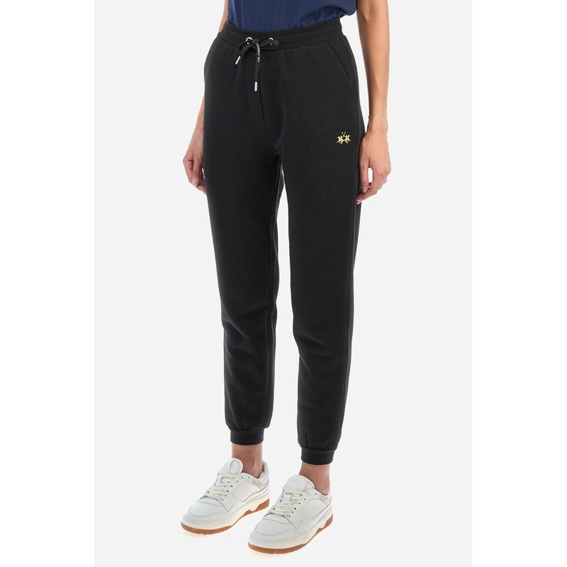 Jogginghose aus Baumwolle, Regular Fit – Zorina Black 1