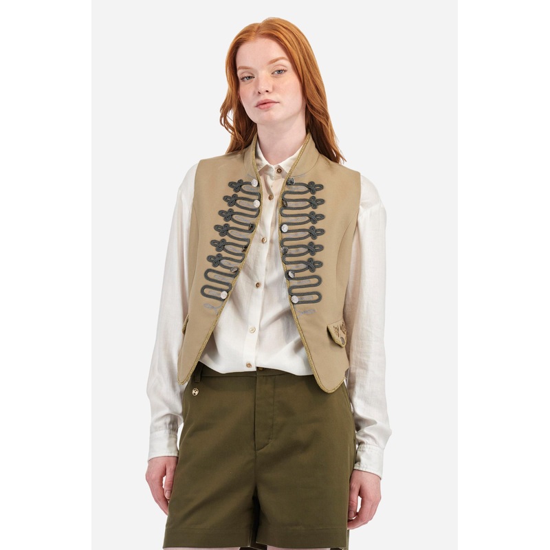 Guards Weste aus Baumwoll-Twill, Slim Fit  Alicia Twill 40