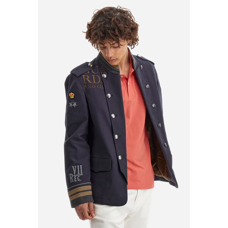 Jacke Guards aus Stretch-Baumwolle, Regular Fit  Attilio Navy 46