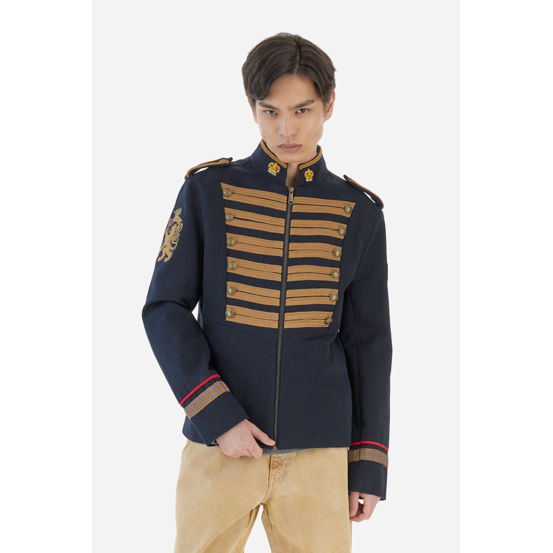 Guards-Jacke aus Baumwolltwill mit Reiverschluss  Brando Navy 48