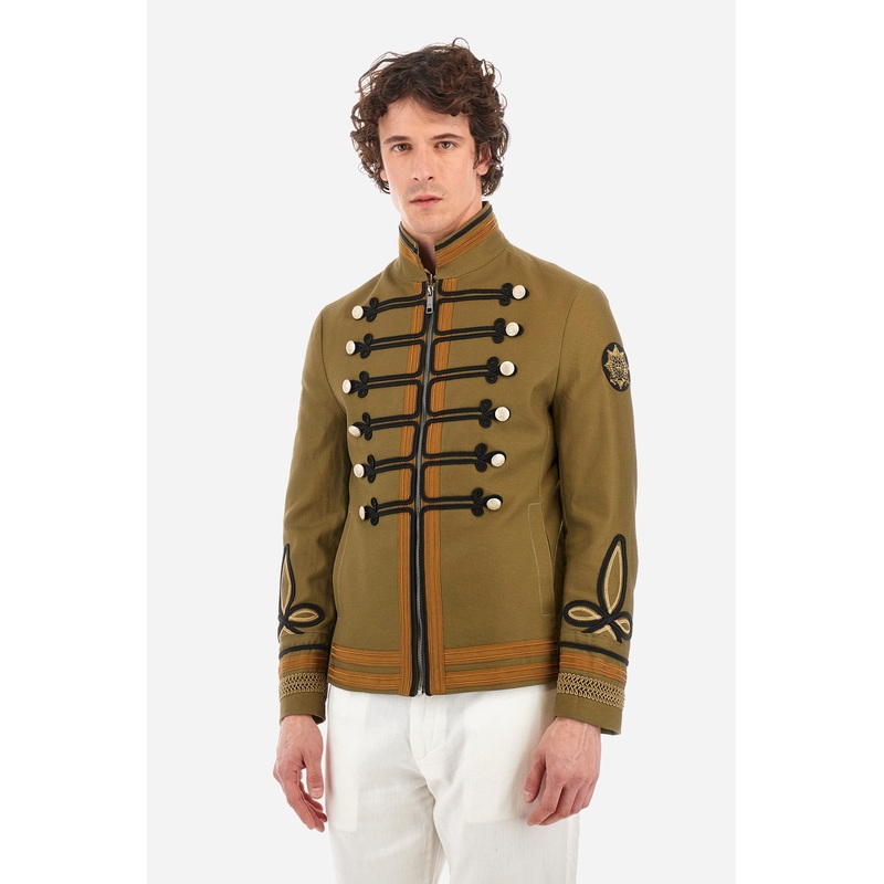 Jacke Guards aus Baumwolle Regular Fit – Yefim Military Olive 46