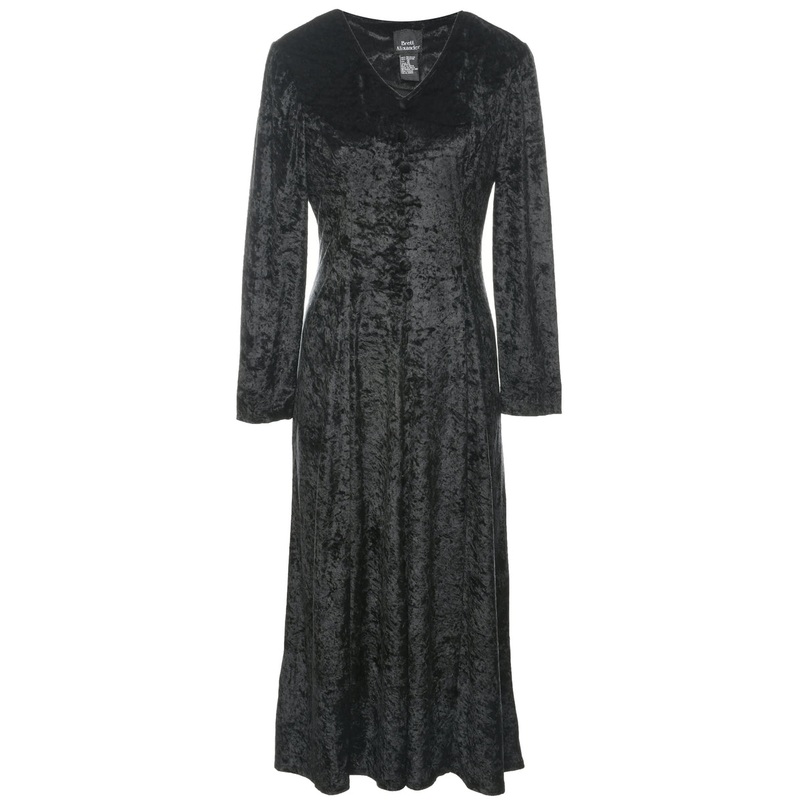 Velour Evening Dress – M