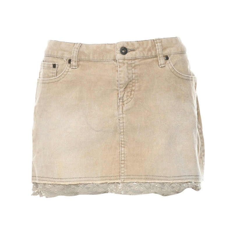 Corduroy Y2K Pencil Skirt – M