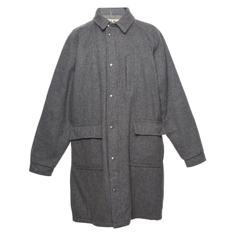 L.L. Bean Wool Coat – XL