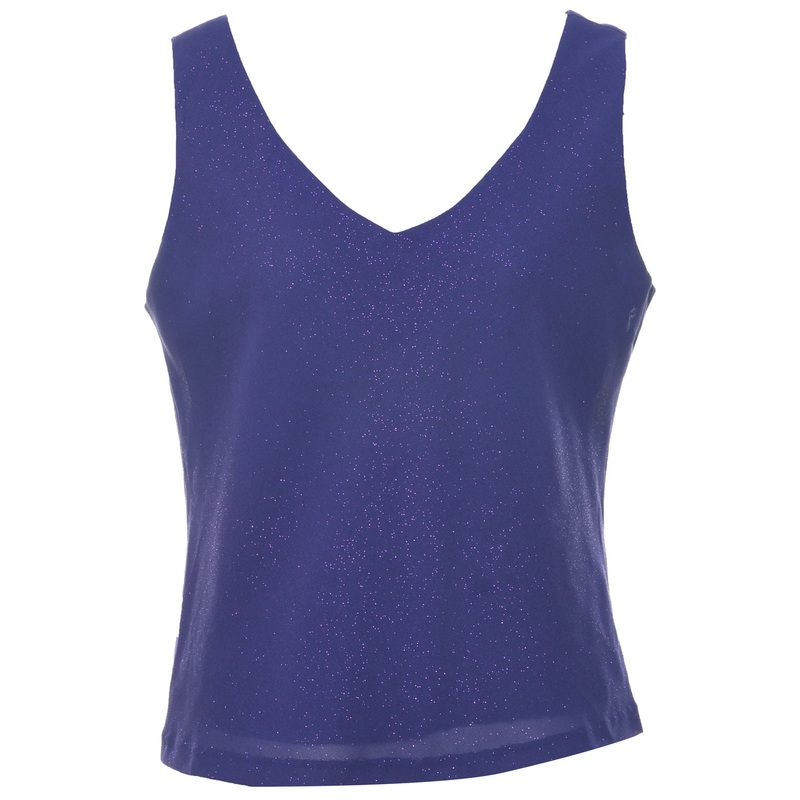 Sparkly Purple Evening Top – M