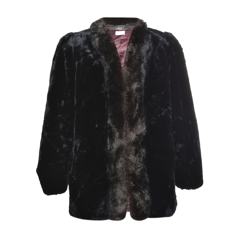 Jordache Faux Fur Coat – L