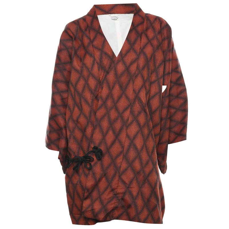 Coral Midi Length Kimono – XL