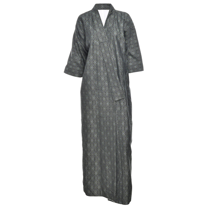Pattern Full Length Kimono – L