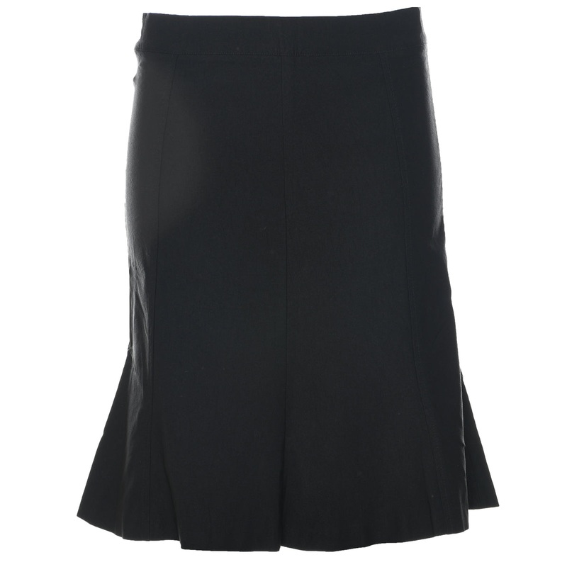 Black Midi Skirt – S