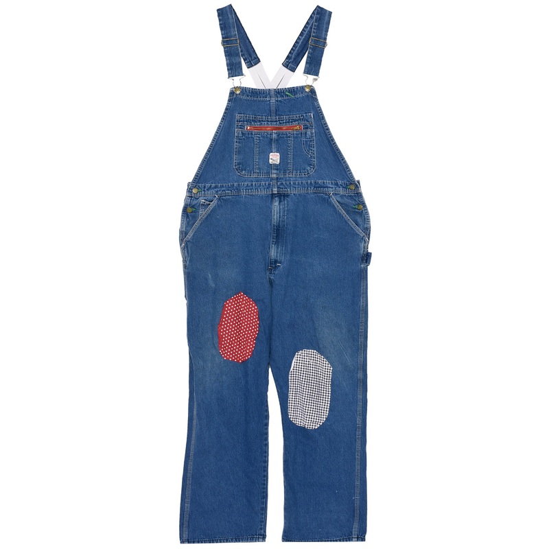 Stone Wash Dungaree Salopettes – XL