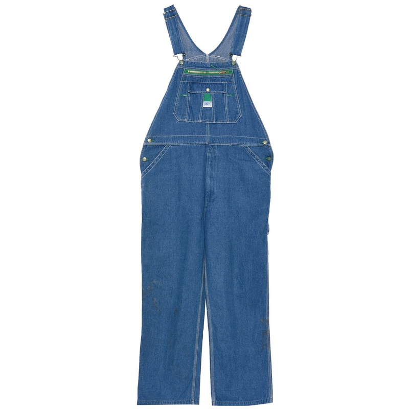 Liberty Relaxed Fit Dungaree Salopettes – L