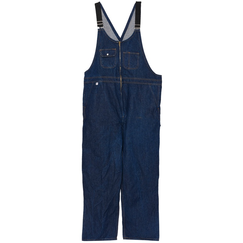Indigo Dungaree Salopettes – XL