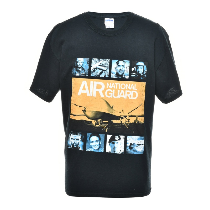 Air National Guard Printed T-shirt – L