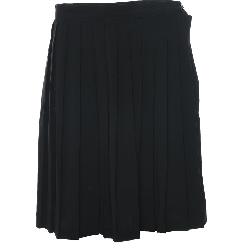 Black Pleated Skirt – M