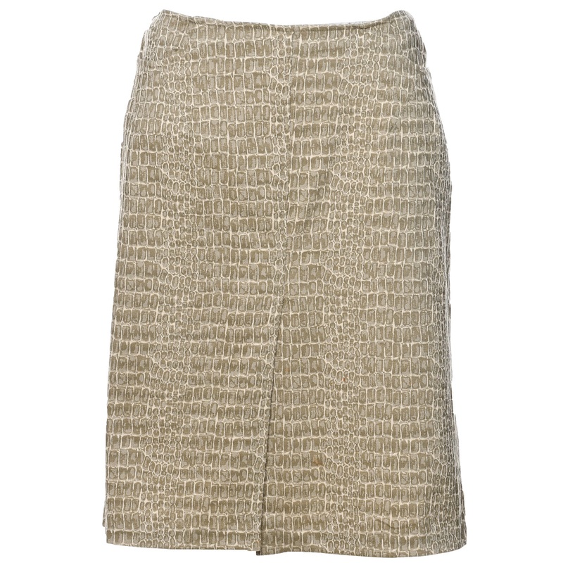 Animal Print A-line Skirt – M