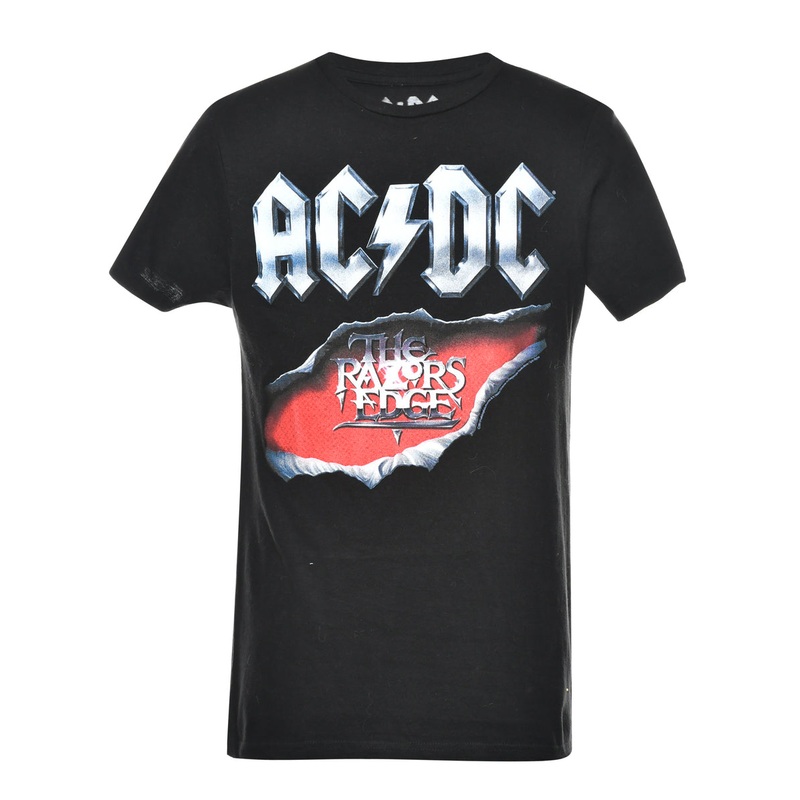 AC/DC Black Band T-shirt – S