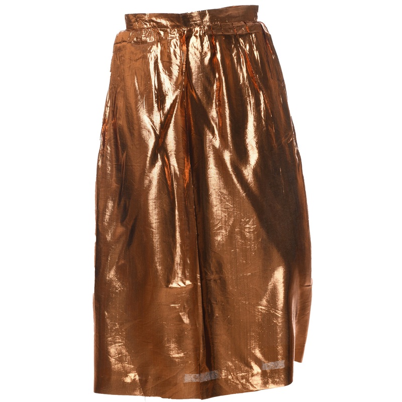 Bronze Midi Skirt – S